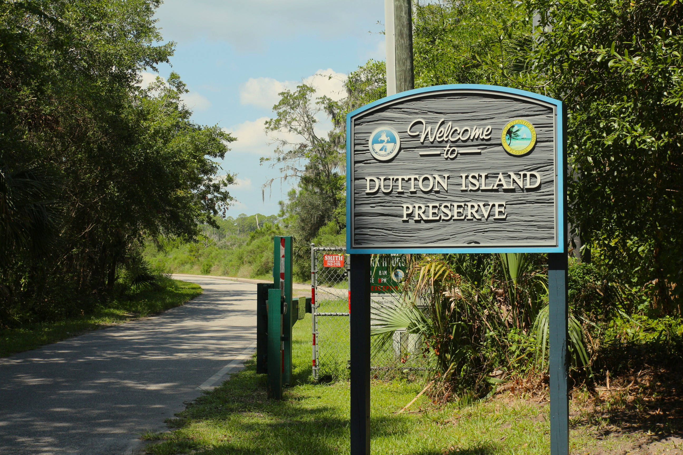 entrance to Dutton Island