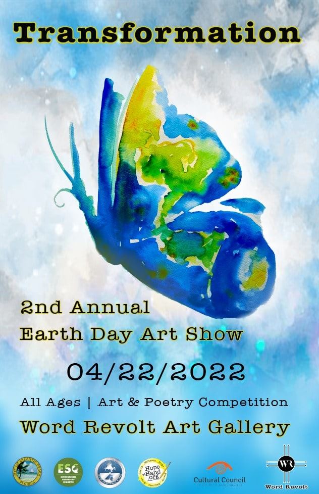 Flyer for Earth Day Art Show