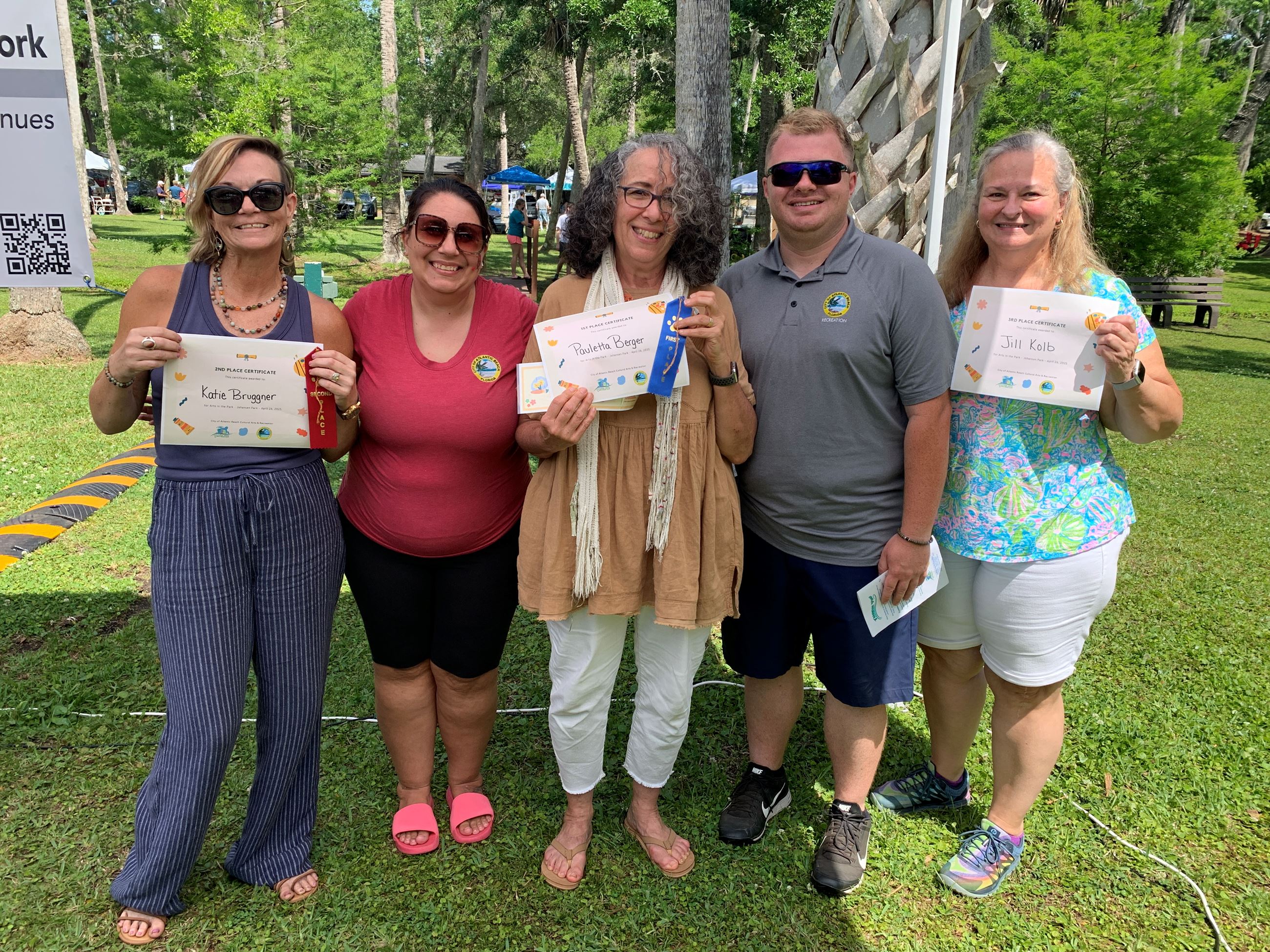 Arts in the Park 2025 winners